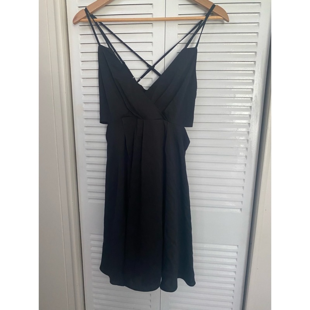 Y2K Party dress with side cutouts